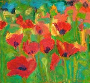 painting by Elizabeth Murray
