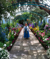 Elizabeth Murray at the New York Botanical Garden